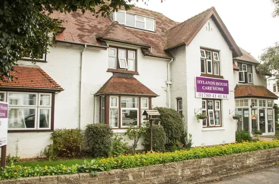 Hylands House Care Home - outside view of care home